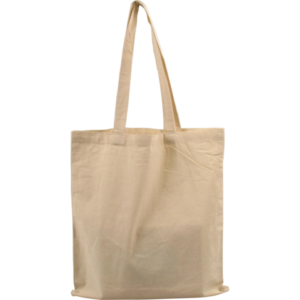 Katoen lus draagtas beige