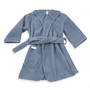 Funnies badjas grey/blue 0-12mnd