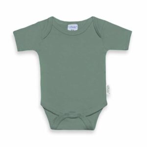 Romper maat 50-56 stone green